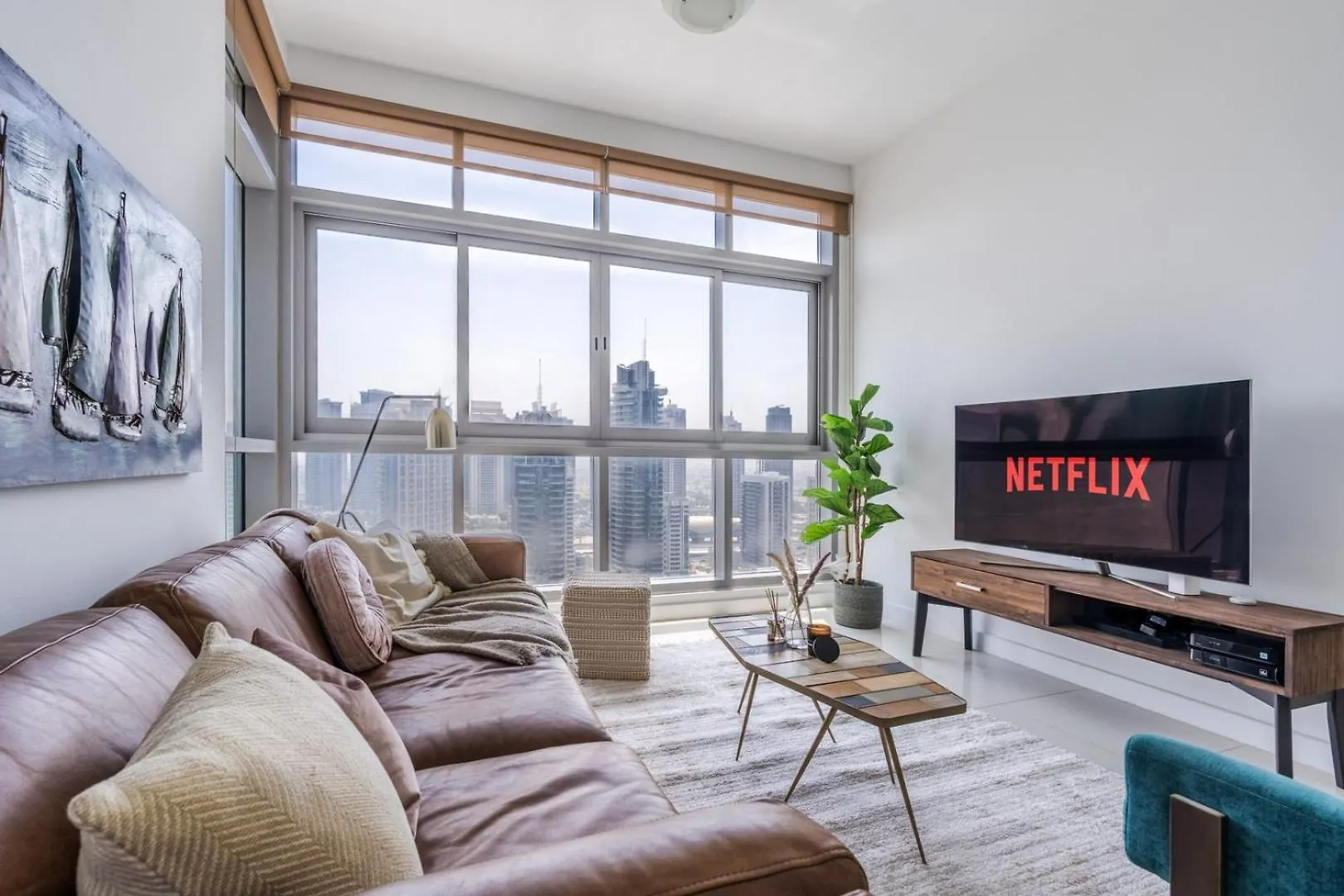Apartamento Guestready - Skyview Home With Marina View Dubái